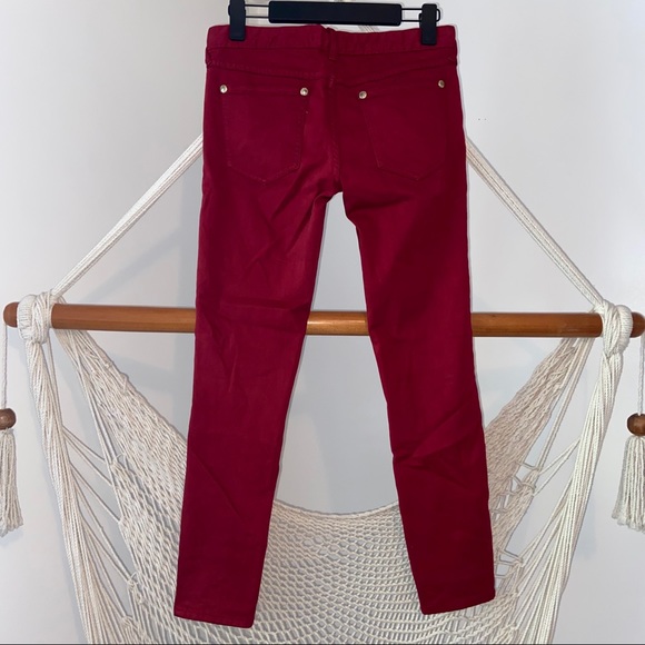 Free people red skinny jeans 27 - Picture 6 of 7